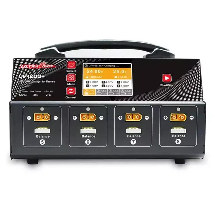 ultra-power-1200-1200w-25a-8-channels-2-6s-battery-uav-charger
