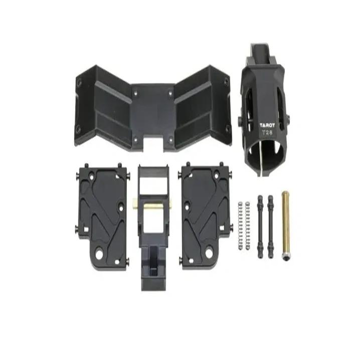 tarot-z28-waterproof-folding-arm-seat-mount-tl28a1-black-for-28mm-rc-468-axis-multirotor