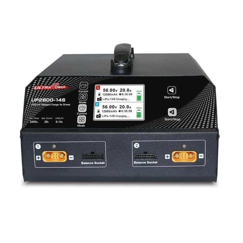ultra-power-2800-14s-2x1400w-28a-6-14s-lipolihv-battery-uav-drone-charger