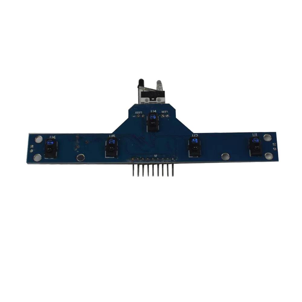 5-way-ir-array-with-bump-switch-line-sensor-array