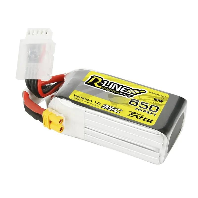 tattu-r-line-v10-650mah-95c-4s1p-lipo-battery-with-xt30-plug-for-fpv-racing-drones
