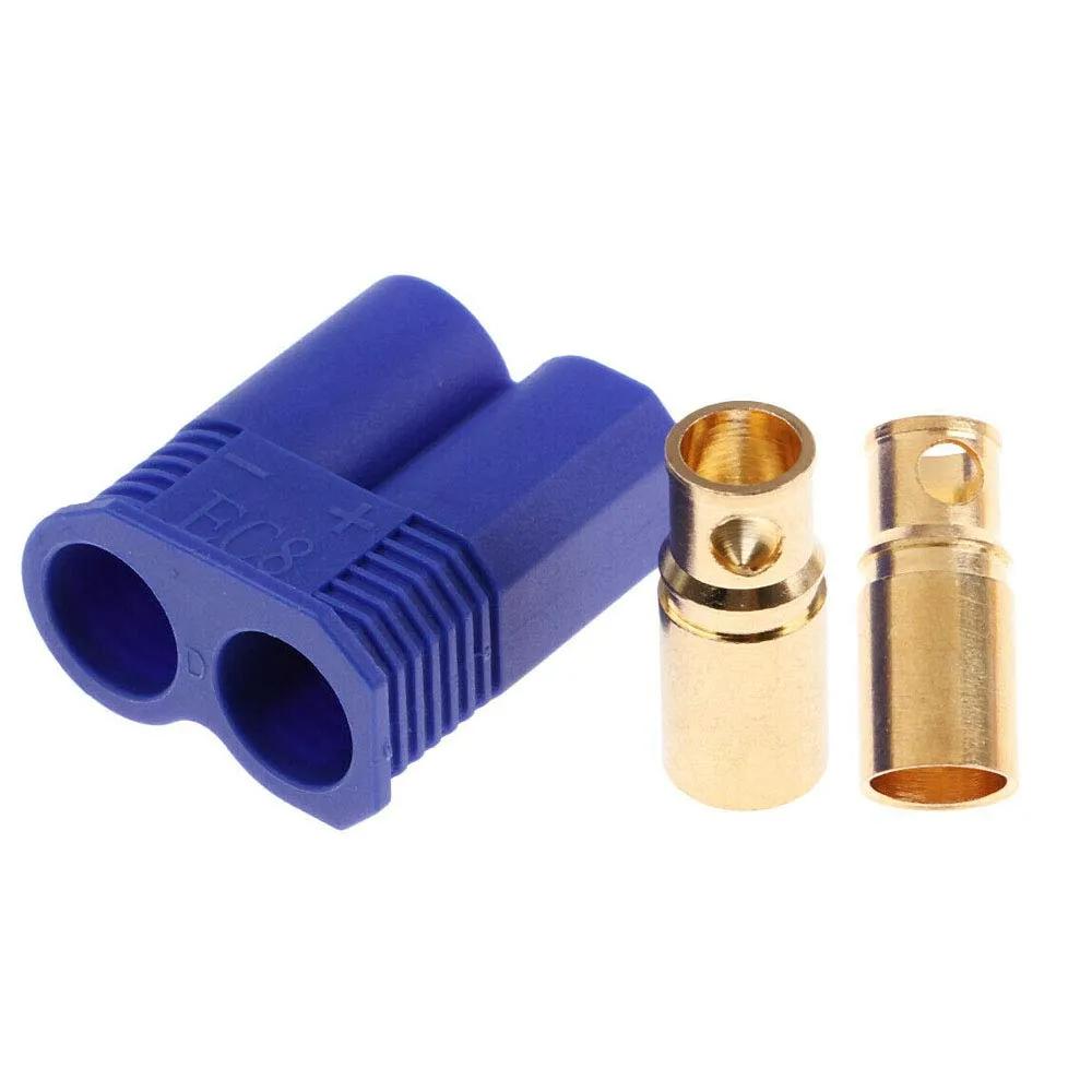 ec8-female-connector-with-hole-gold-plated-for-lipo-battery