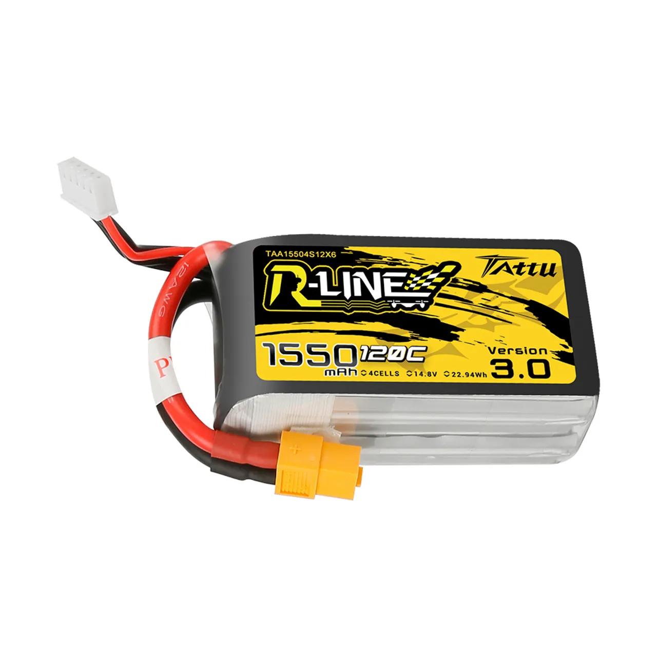 tattu-r-line-v30-1550mah-120c-4s1p-lipo-battery-with-xt60-plug-for-fpv-racing-drones