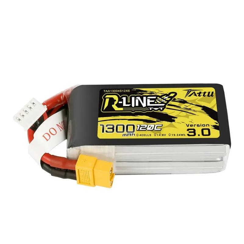 tattu-r-line-v30-1300mah-120c-4s1p-lipo-battery-with-xt-60-plug-for-fpv-drones