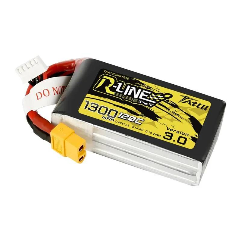 tattu-r-line-v30-1300mah-120c-4s1p-lipo-battery-with-xt-60-plug-for-fpv-drones