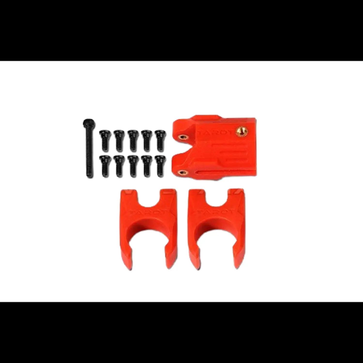 tarot-tl68b28-carbon-fiber-tube-red-fold-mount-holder-set