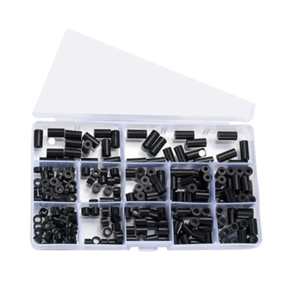 230pcs-m3-m4-black-nylon-round-spacer