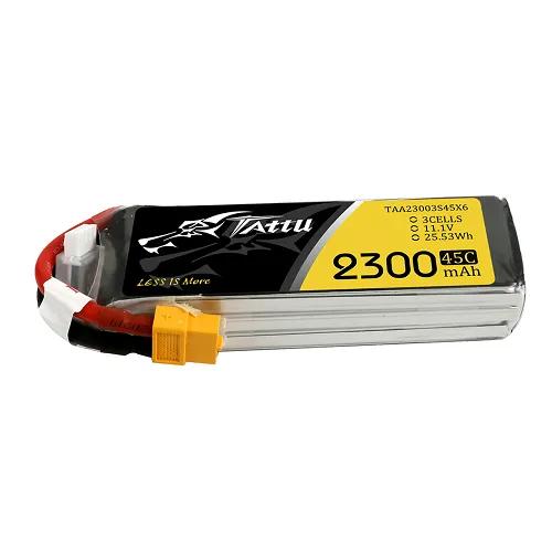 tattu-2300mah-111v-45c-3s1p-lipo-battery-with-xt60-plug-for-uav-drones