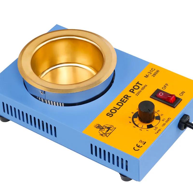 m-31c-temperature-controlled-soldering-and-desoldering-pot-titanium-plate-80mm-220v-280w